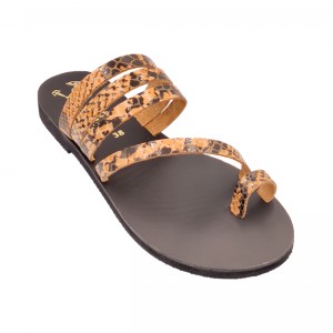 ΓΥΝΑΙΚΕΙΟ ΔΕΡΜΑΤΙΝΟ FLAT ΣΑΝΔΑΛΙ ΦΙΔΙ ΑΡΙΑΔΝΗ