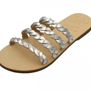 ΓΥΝΑΙΚΕΙΟ ΔΕΡΜΑΤΙΝΟ FLAT ΣΑΝΔΑΛΙ ΑΣΗΜΙ ΙΦΙΓΕΝΕΙΑ