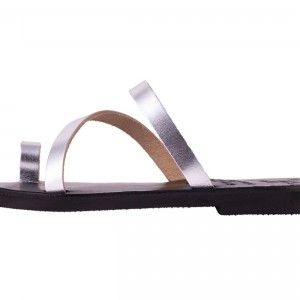 ΓΥΝΑΙΚΕΙΟ ΔΕΡΜΑΤΙΝΟ FLAT ΣΑΝΔΑΛΙ ΑΣΗΜΙ ΟΝΕΙΡΟ