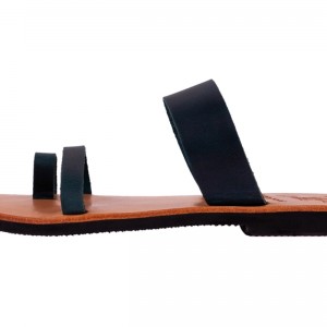 ΓΥΝΑΙΚΕΙΟ ΔΕΡΜΑΤΙΝΟ FLAT ΣΑΝΔΑΛΙ ΤΖΙΝ ΚΕΡΙ ΕΜΠΝΕΥΣΗΣ