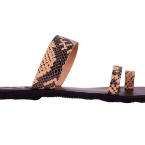 ΓΥΝΑΙΚΕΙΟ ΔΕΡΜΑΤΙΝΟ FLAT ΣΑΝΔΑΛΙ ΦΙΔΙ ΕΜΠΝΕΥΣΗΣ