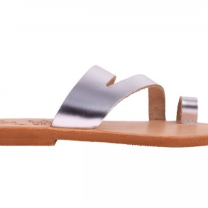 ΓΥΝΑΙΚΕΙΟ ΔΕΡΜΑΤΙΝΟ FLAT ΣΑΝΔΑΛΙ ΑΣΗΜΙ ΚΑΛΥΨΩ