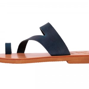 ΓΥΝΑΙΚΕΙΟ ΔΕΡΜΑΤΙΝΟ FLAT ΣΑΝΔΑΛΙ ΤΖΙΝ ΚΕΡΙ ΚΑΛΥΨΩ