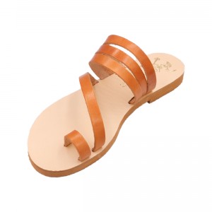 ΓΥΝΑΙΚΕΙΟ ΔΕΡΜΑΤΙΝΟ FLAT ΣΑΝΔΑΛΙ ΦΥΣΙΚΟ ΑΡΙΑΔΝΗ