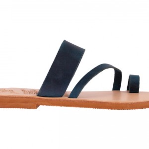 ΓΥΝΑΙΚΕΙΟ ΔΕΡΜΑΤΙΝΟ FLAT ΣΑΝΔΑΛΙ ΤΖΙΝ ΚΕΡΙ ΔΑΚΡΥΑ