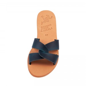 ΓΥΝΑΙΚΕΙΟ ΔΕΡΜΑΤΙΝΟ FLAT ΣΑΝΔΑΛΙ ΤΖΙΝ ΚΕΡΙ ΔΕΣΜΟΣ