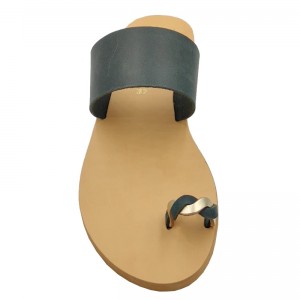 ΓΥΝΑΙΚΕΙΟ ΔΕΡΜΑΤΙΝΟ FLAT ΣΑΝΔΑΛΙ ΤΖΙΝ ΑΜΑΛΘΙΑ